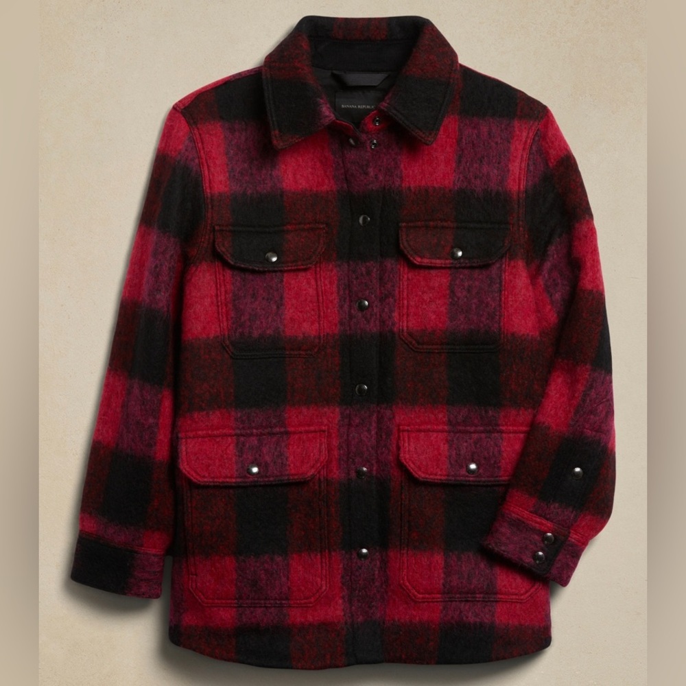 Banana Republic Verbier Shirt Jacket NWT